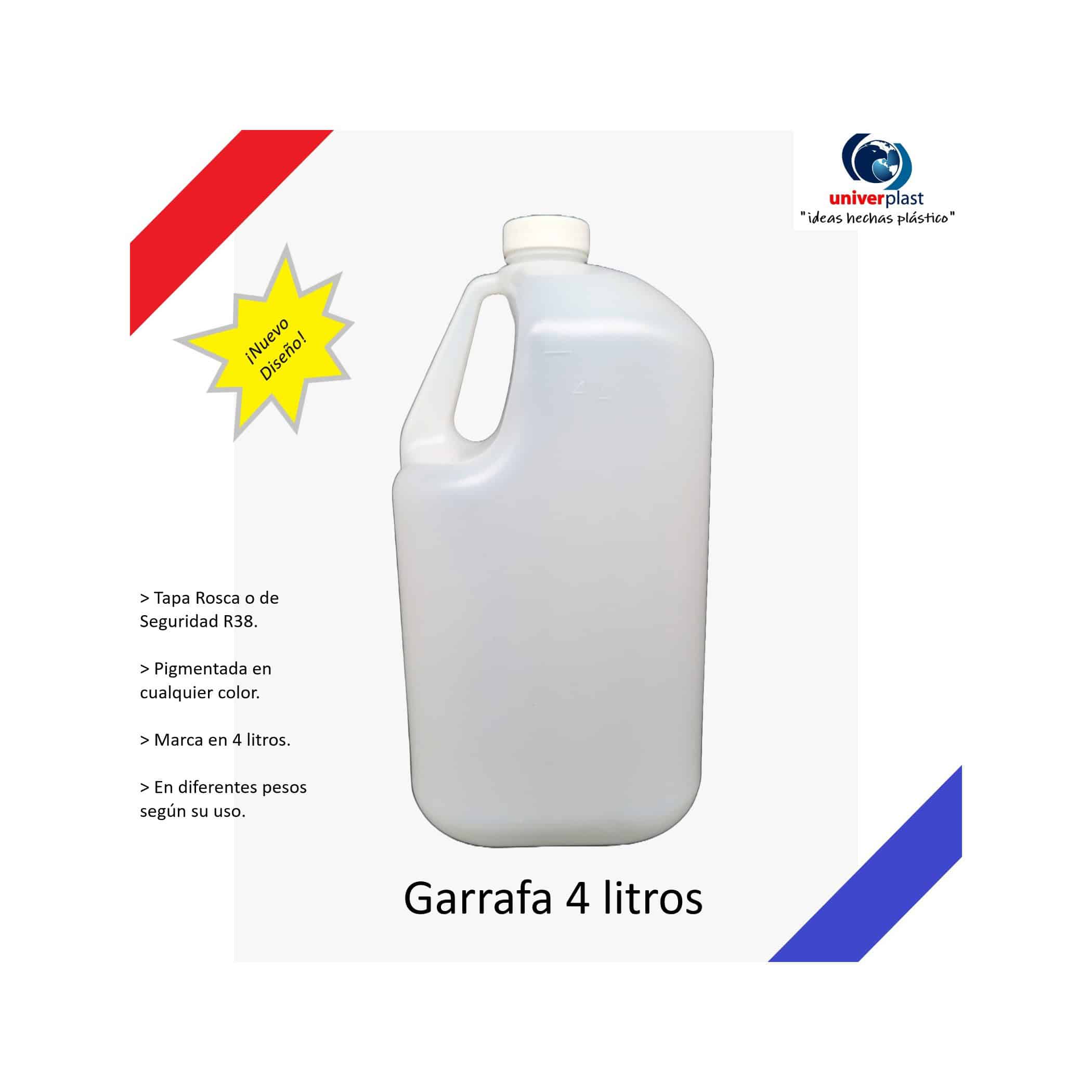 Garrafas de Plastico de 1 Litro